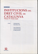 Institucions del dret civil de Catalunya. 9788484569480