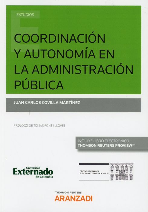 Coordinación y autonomía en la Administración Pública. 9788413091983