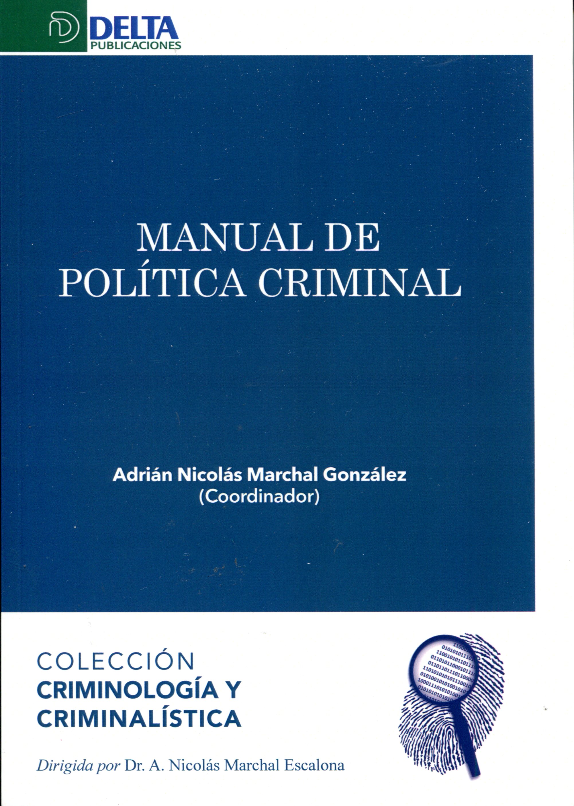 Manual de política criminal. 9788417526214