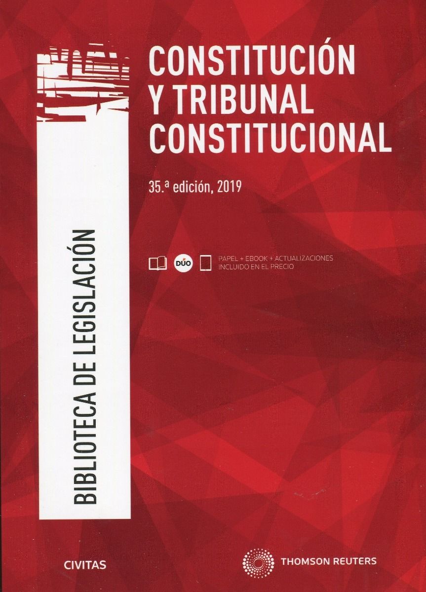 Constitución y Tribunal Constitucional. 9788491978961