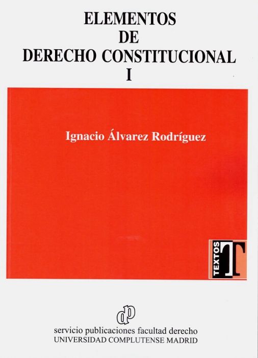 Elementos de Derecho Constitucional I. 9788484812272