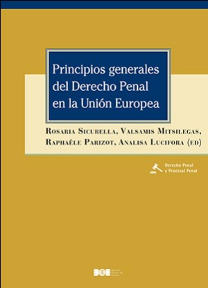  Principios generales del Derecho Penal en la Unión Europea. 9788434026544