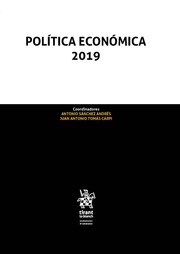 Política económica 2019. 9788413556376