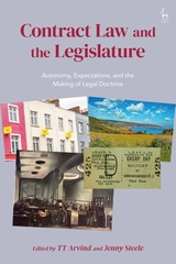 Contract law and the legislature. 9781509926107