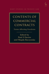 Contents of commercial contracts 