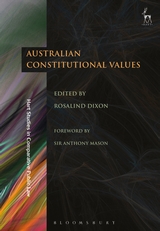 Australian constitutional values. 9781509939510