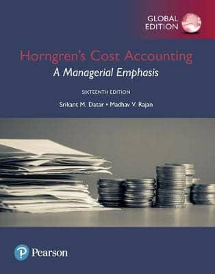 Horngren's cost accounting