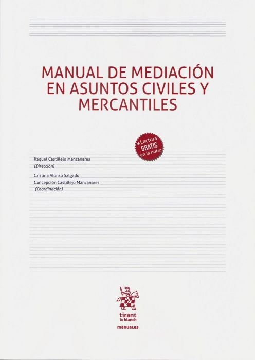 Manual de mediación en asuntos civiles y mercantiles