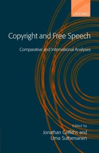 Copyright and free speech. 9780199276042
