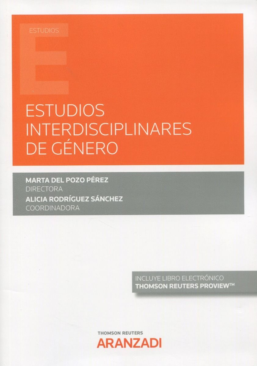 Estudios interdisciplinares de género. 9788413459837