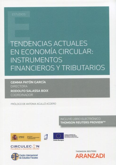 Tendencias actuales en economía circular: instrumentos financieros y tributarios. 9788413903224