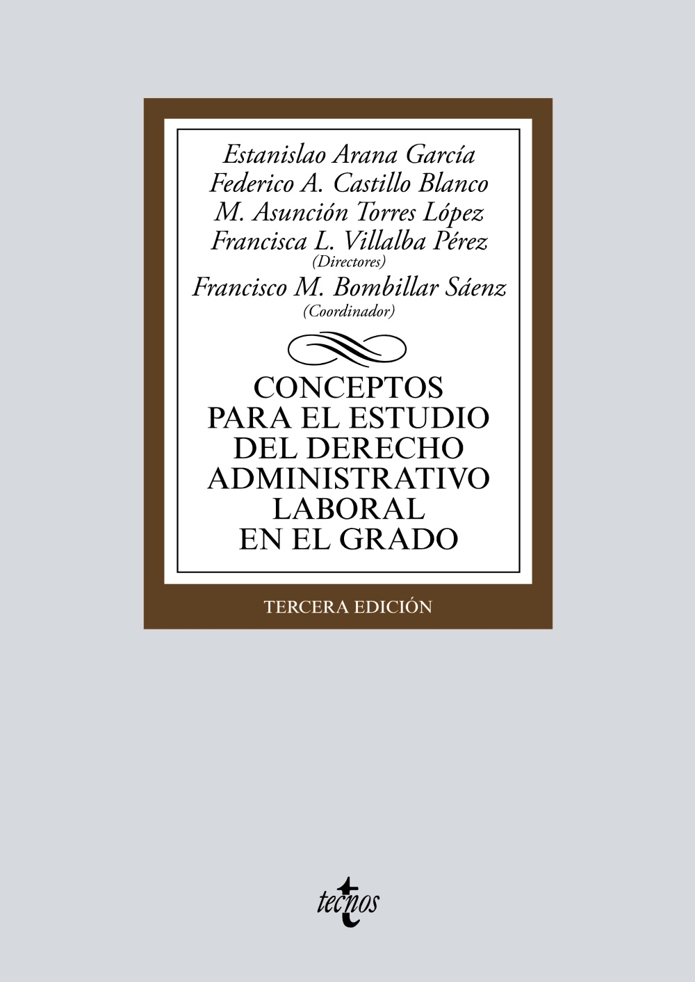 Conceptos para el estudio del Derecho administrativo laboral en el Grado. 9788430982257