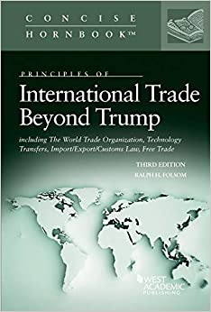 Principles of international trade, beyond Trump. 9781647083045