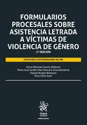 Formularios procesales sobre asistencia letrada a víctimas de violencia de género. 9788411302913