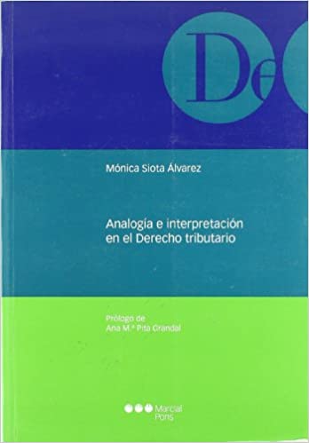 Analogía e interpretación en el Derecho tributario. 9788497686532