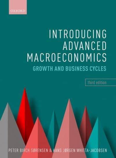 Introducing Advanced Macroeconomics. 9780198850496
