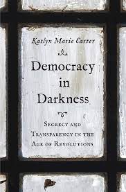  Democracy in darkness. 9780300246926