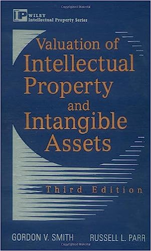 Valuation of intellectual property and intangible assets. 9780471362814