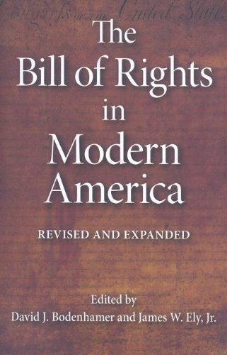 The bill of rights in Modern America. 9780253219916