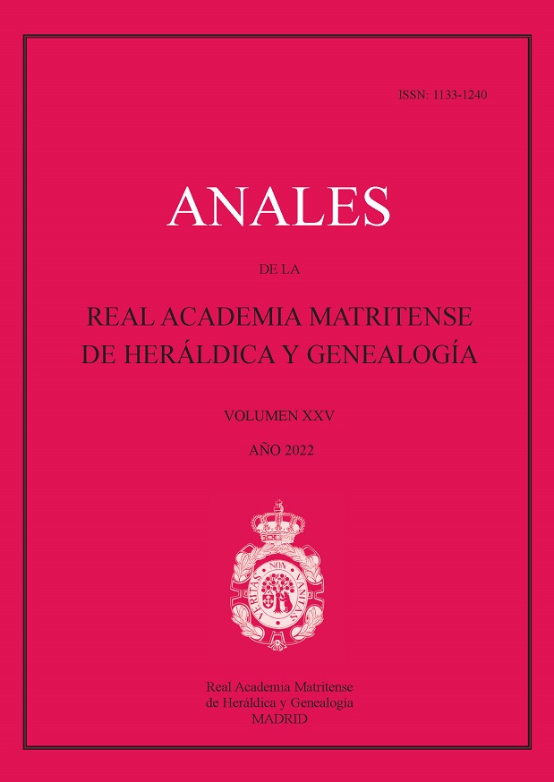 Anales de la Real Academia Matritense de Heráldica y Genealogía 