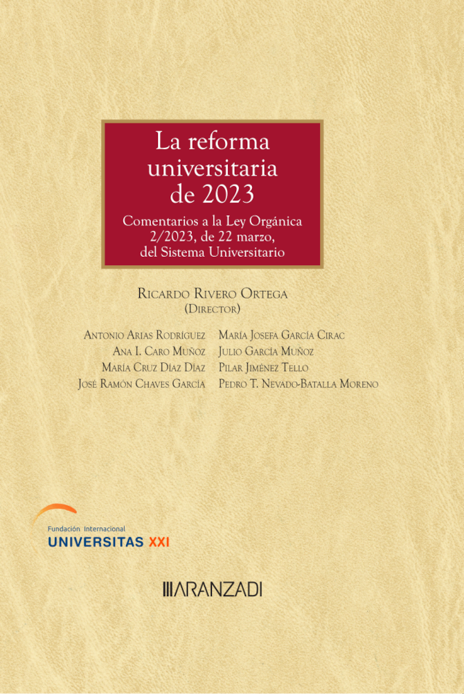 La reforma universitaria de 2023. 9788411634113