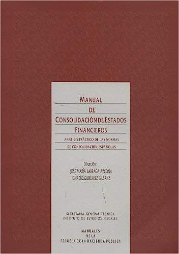 Manual de consolidación de estados financieros. 9788480083492