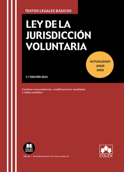 Ley de la Jurisdicción Voluntaria. 9788413599984