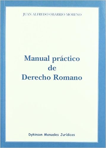 Manual práctico de Derecho romano