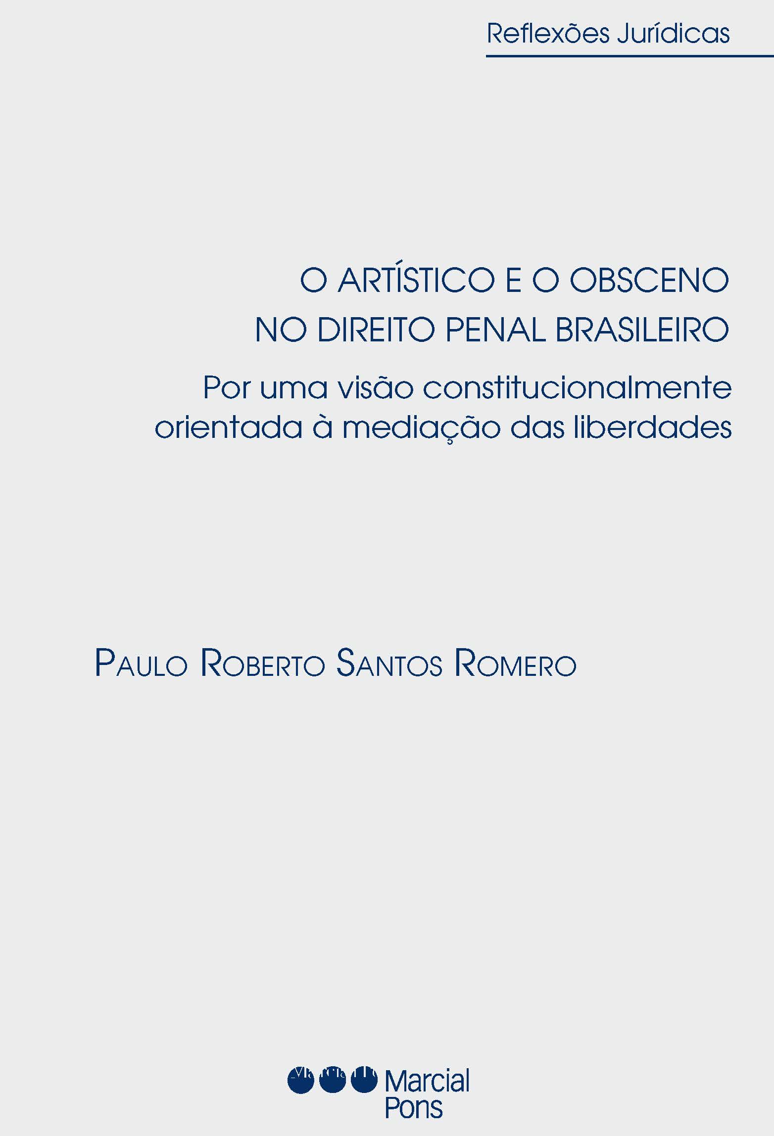 O artístico e o obsceno no direito penal brasileiro. 9786599661181