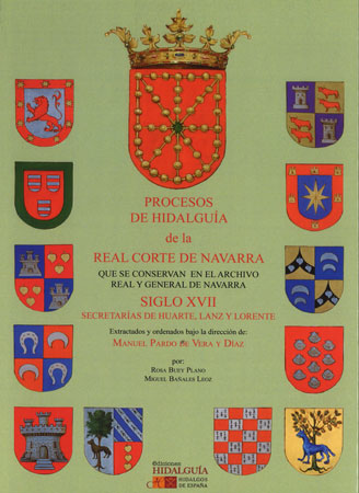 Procesos de hidalguía de la Real Corte de Navarra que se conservan en el Archivo Real y General de Navarra. 9788412535778