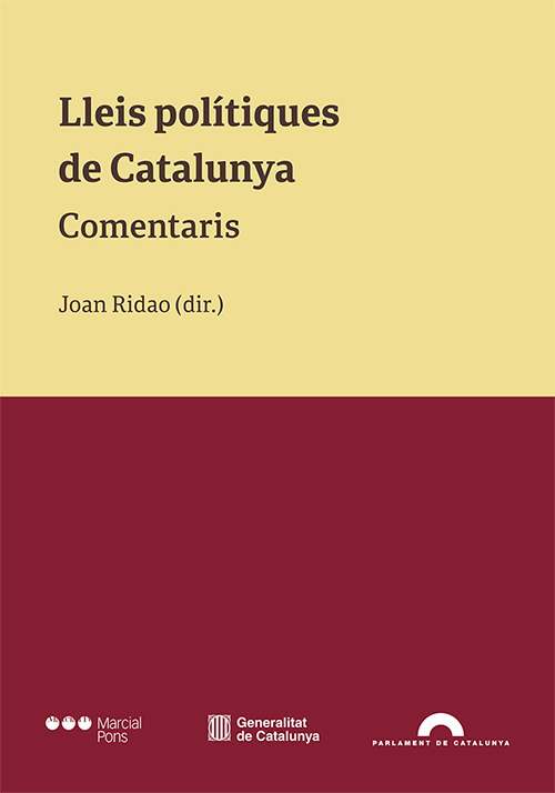Presentación del libro Lleis polítiques de Catalunya.. 438