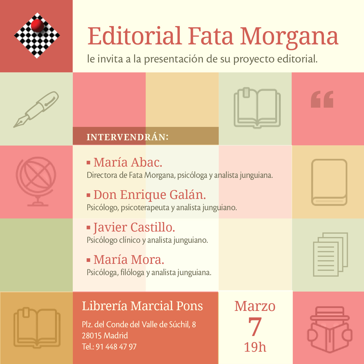 Presentación del catálogo de la editorial Fata Morgana. 365