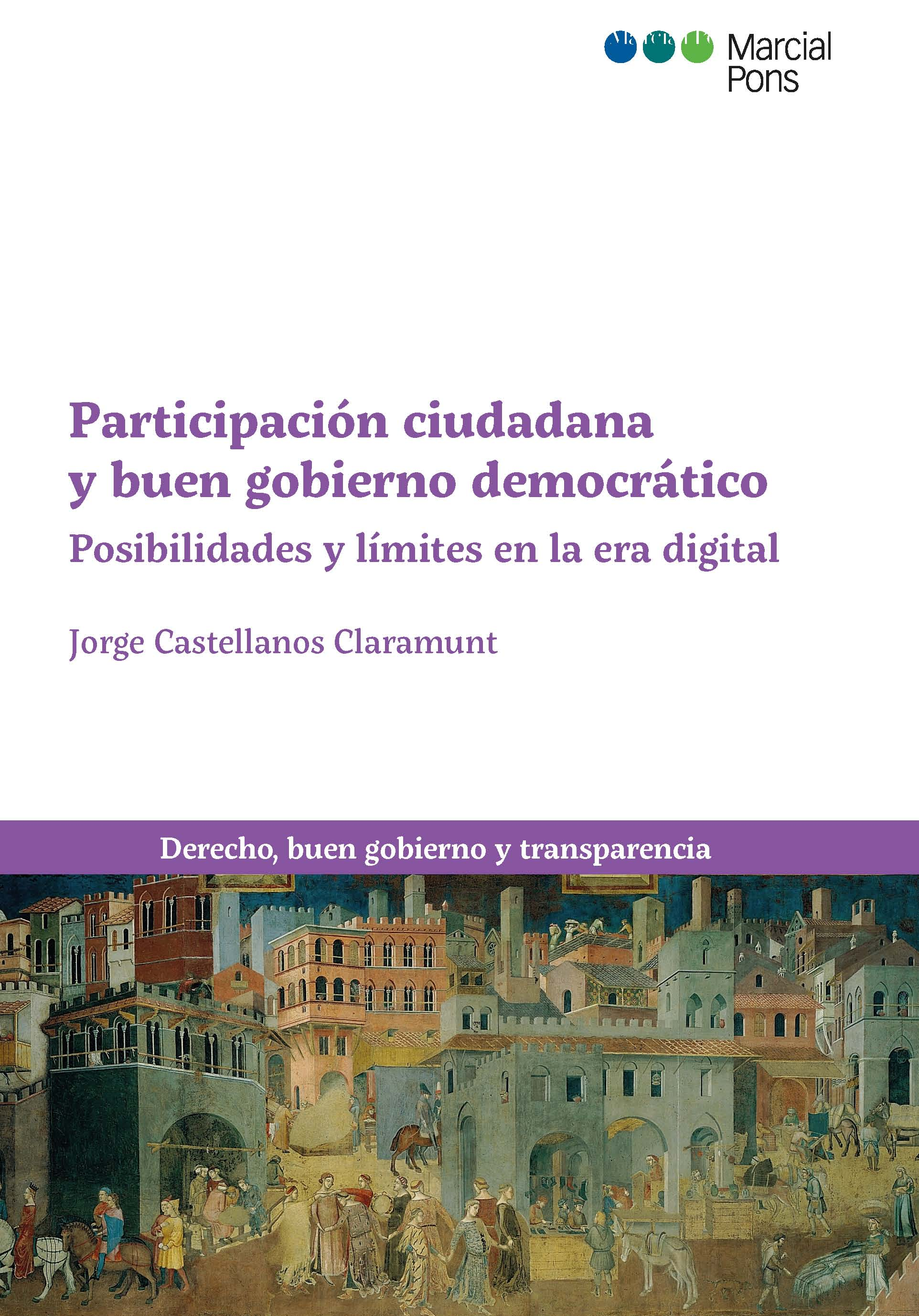Presentación del libro "Participación ciudadana y buen gobierno democrático' de  Jorge Castellanos Claramunt. 487