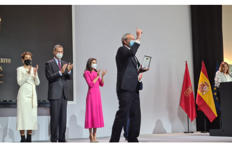 Marcial Pons recibe la Medalla de Oro al Mérito en las bellas artes 2020. 505