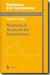 Numerical analysis for statisticians