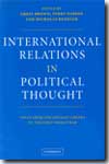 International relations in political thought