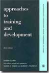 Approaches to taining and development