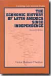The economic history of Latin America since independence. 9780521532747