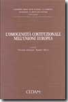 L'omogeneità costituzionale nell'Unione Europea