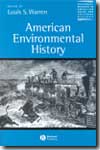 American environmental history. 9780631228646