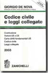 Codice civile e leggi collegate. 9788808055637