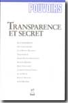 Transparence et secret. 9782020419611
