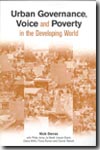 Urban governance voice and poverty in the developing world. 9781853839931
