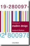 A dictionary of modern design