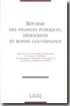 Réforme des finances publiques, démocratie et bonne gouvernance. 9782275025537