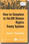 How to complain to the UN Human Rights treaty system