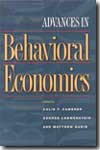 Advances in behavioral economics
