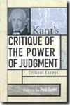 Kant's critique of the power of judgement. 9780742514195
