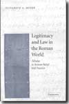 Legitimacy and Law in the roman world. 9780521497015