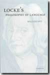 Locke's philosophy of language